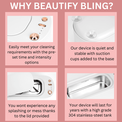 Smooothe™ Ultrasonic Jewelry Cleaner